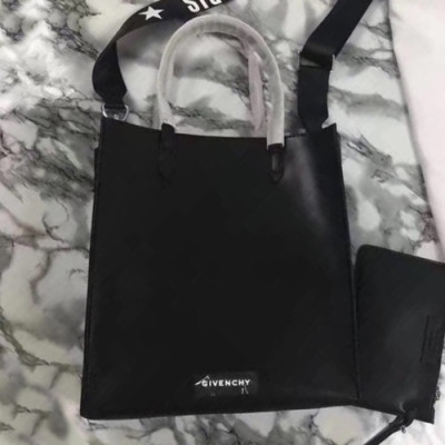 Givenchy 2019 Leather Tote Shoulder Shopper Bag,28cm - 지방시 2019 레더 토트 숄더 쇼퍼백,GVB0237,28CM,블랙