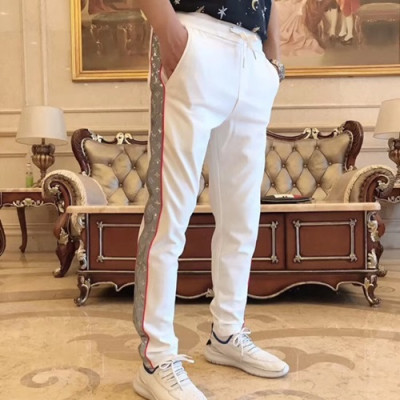 LouisVuitton 2019 Mens Casual Logo Training Pants  -루이비통 남성 캐쥬얼 로고 트레이닝 팬츠  LOUTP0012.Size(M-2XL).화이트
