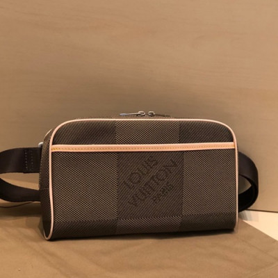 Louis Vuitton 2019 Damier Geant Canvas Hip Sack / Belt Bag,27cm - 루이비통 2019 다미에 제앙 캔버스 힙색 / 벨트백 M93619,LOUB1601,27cm,카키브라운