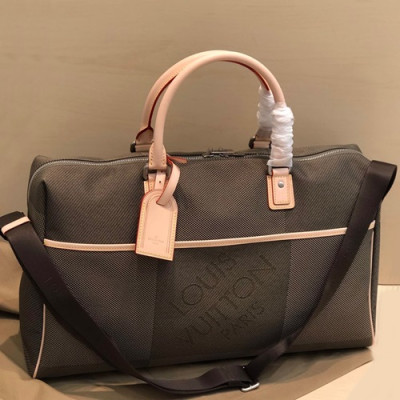Louis Vuitton 2019 Keepall Damier Geant Canvas Bag,50cm - 루이비통 2019 키폴 다미에 제앙 캔버스 남여공용 여행가방 M93071,LOUB1606,50cm,카키브라운