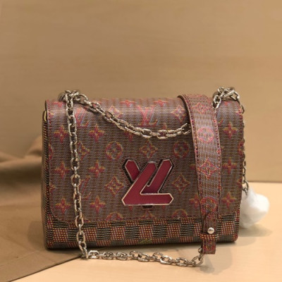 Louis Vuitton 2019 Leather Twist Shouder Bag,23cm - 루이비통 2019 레더 트위스트 숄더백 ,M55480,LOUB1623,23cm,레드