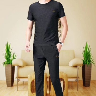 Fendi 2019 Mens Casual Logo Training Pants  -펜디 남성 캐쥬얼 로고 트레이닝 팬츠 FENTP0013.Size(M-3XL).컬러(블랙)