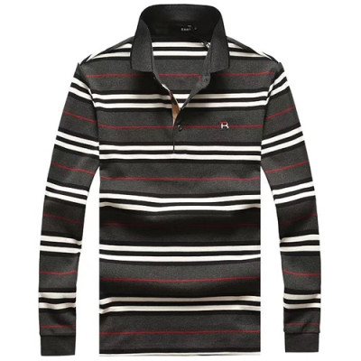 Burberry 2019 Mens Cotton T-shirt - 버버리 남성 코튼 긴팔티셔츠 BURTS0037,Size(M- 3XL).블랙/네이비