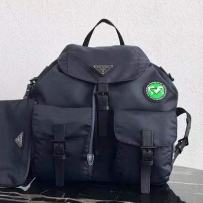 Prada 2019 Nylon Back Pack ,32CM - 프라다 2019 나일론 남여공용 백팩 1BZ811-10,32CM,네이비