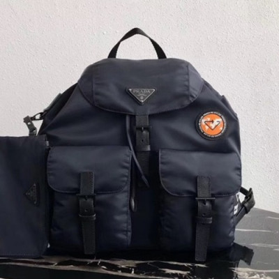 Prada 2019 Nylon Back Pack ,32CM - 프라다 2019 나일론 남여공용 백팩 1BZ811-11,32CM,네이비