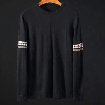Burberry 2019 Mens Crew Neck Sweater - 버버리 남성 크루넥 스웨터 BURST0052.Size(m - 3xl).블랙