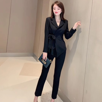 Chanel 2019 Ladies Suit Set - 샤넬 2019 신상 여성 슈트 세트  CHA0027.Size(s - xl).블랙
