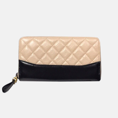 Chanel 2019 Ladies Gabrielle Wallet  - 샤넬 2019 여성용 가브리엘 레더 장지갑 ,CHAW0066,16cm,핑크