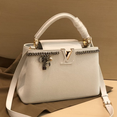 Louis Vuitton 2019 Capucines Tote Shoulder Bag,31.5cm - 루이비통 2019 카푸신 토트 숄더백  M48865,LOUB1646,31.5cm,화이트