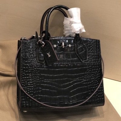 Louis Vuitton 2019 City Steamer Tote Bag,26.5cm - 루이비통 2019 시티 스티머 토트백 M92515,LOUB1654,26.5cm,블랙