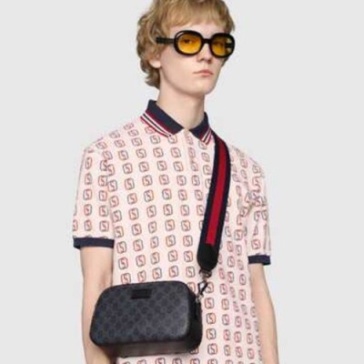 Gucci 2019 Camera Shoulder Bag,24CM - 구찌 2019 남여공용 카메라 숄더백 574886,GUB0810,24cm,블랙