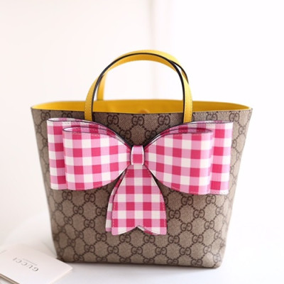 Gucci 2019 Supreme Mini Tote Bag,20CM - 구찌 2019 수프림 여성용 토트백 501804,GUB0814,20CM,브라운