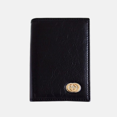 Gucci 2019 Leather Card Purse ,581529 - 구찌 2019 남여공용 레더 카드 퍼스,GUW0107.Size(10.5cm).블랙