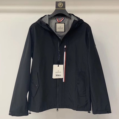 Moncler 2019 Mens Patch Logo Cajual Jacket - 몽클레어 남성 패치 로고 캐쥬얼 자켓 MONJK0044,Size(m - 2xl),블랙