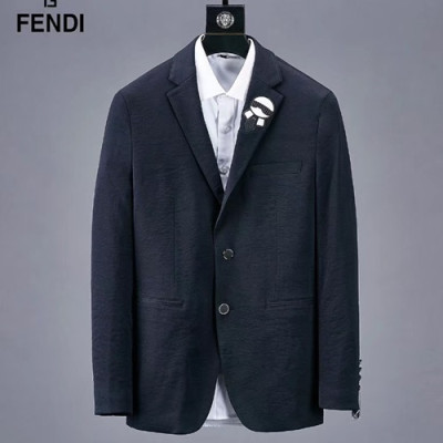 Fendi 2019 Mens Printing Cajual Cotton Suit - 펜디 남성 프린팅 캐쥬얼 코튼 슈트  FEN0024.Size(m - 3xl).블랙