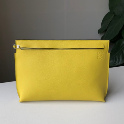 Loewe 2019 Clutch Bag,29.5CM - 로에베 2019 남여공용 클러치백 ,LOEB0355, 29.5CM, 옐로우