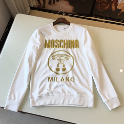 Moschino 2019 Mm/Wm Logo Wolf Cotton Hood Tee - 모스키노 남자 로고 울프 코튼 후드티 MOSHT0002.Size(M -3XL).컬러(화이트)