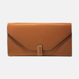 Valextra 2019 Ladies Epsom Leather Wallet - 발렉스트라 2019 여성용 엡송 레더 장지갑 VALB0005,20cm.브라운