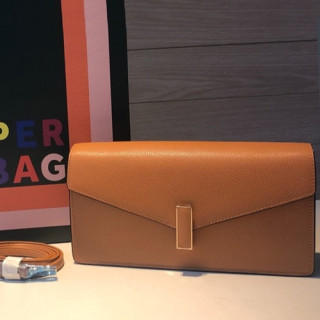 Valextra 2019 Epsom Leather Shoulder Bag,25CM - 발렉스트라 2019 엡송 레더 숄더백,VALB0108,25CM,카멜