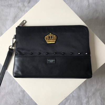 Dolce&Gabbana 2019 Clutch Bag ,29CM - 돌체 앤 가바나 2019 남성용 클러치백 DGB0108 ,29cm,블랙