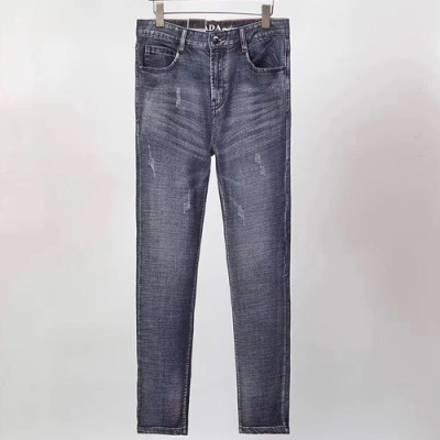 Prada 2019 Mens Logo Slim Fit Denim Pants - 프라다 남성 로고슬림핏 데님 팬츠 PRAPT0018.Size(29-38).블랙