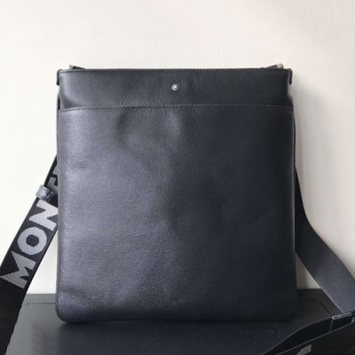 Mont Blanc 2019 Mens Messenger Shoulder Bag,27CM - 몽블랑 2019 남성용 메신저 숄더백,MBB0004 ,27CM,블랙