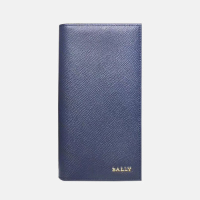 Bally 2019 Mens Leather Wallet - 발리 남성용 레더 장지갑 BALB0043.네이비