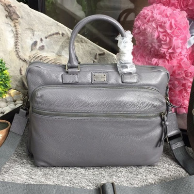 Dolce&Gabbana 2019 Leather Mens Business Bag,37CM - 돌체 앤 가바나 2019 레더 남성용 서류가방 DGB0221,37cm,그레이