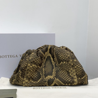 Bottega Veneta 2019 The Pouch Bag,38cm - 보테가 베네타 2019 더 파우치 백, 576227,BVB0374, 38cm,옐로우
