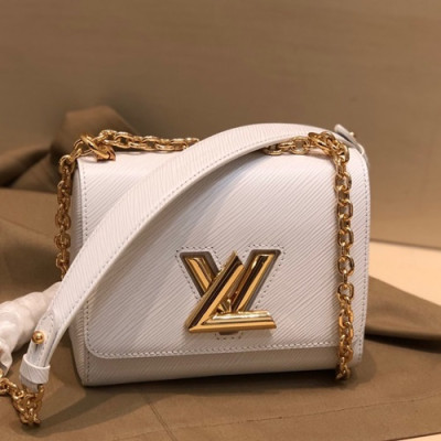 Louis Vuitton 2019 Twist Epi Shouder Bag,19cm - 루이비통 2019 트위스트 에삐 숄더백 ,M50280,LOUB1684,19cm,화이트