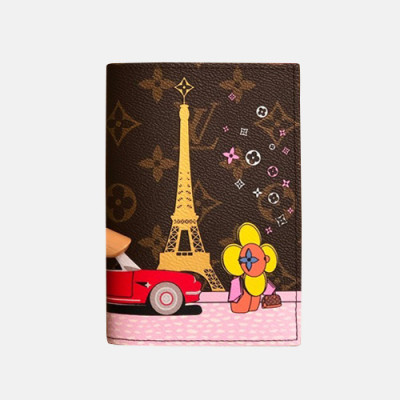 Louis Vuitton 2019 Monogram Passport Case M62089 - 루이비통 2019 모노그램 남여공용 여권지갑  LOUW0264.Size(14CM).브라운