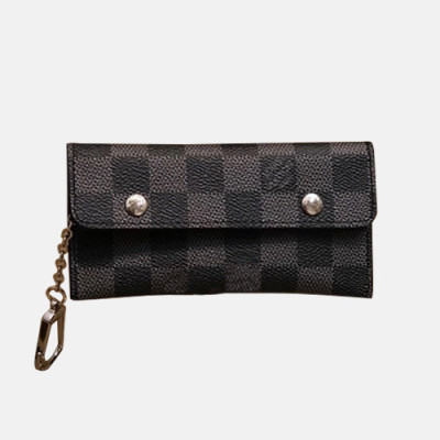 Louis Vuitton 2019 Monogram Key Purse,M60029,11cm  - 루이비통 2019 모노그램 남여공용 키 퍼스 LOUW0269,11cm,블랙