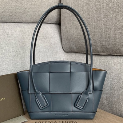 Bottega Veneta 2019 Arco Small Tote Shoulder Bag,22cm - 보테가 베네타 2019 아르코 스몰 토트 숄더백, 575943,BVB0376,22cm,네이비