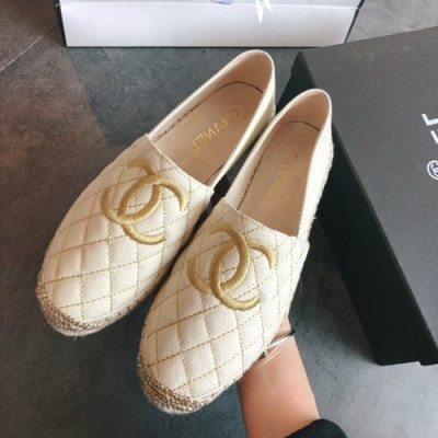 Chanel 2019 Ladies Plat Shoes - 샤넬 2019 여성용 플랫폼 슈즈 CHAS0055.Size(225 - 250).베이지