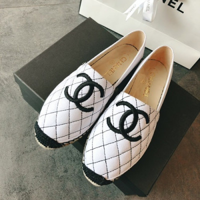 Chanel 2019 Ladies Plat Shoes - 샤넬 2019 여성용 플랫폼 슈즈 CHAS0058.Size(225 - 250).화이트