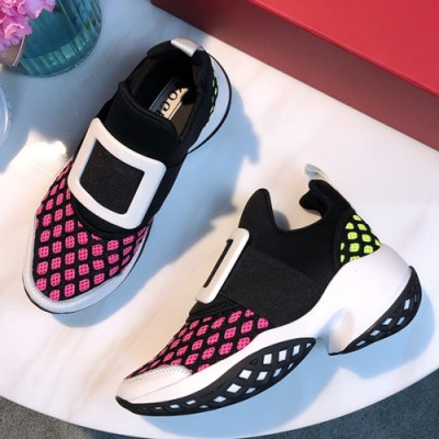 Roger Vivier 2019 Ladies Running Shoes - 로저비비에 2019 여성용 런닝 슈즈, RVS0011.Size(225 - 245).블랙