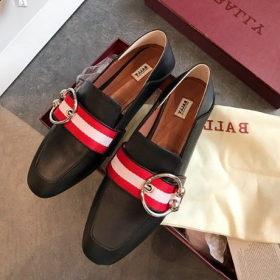 Bally 2019 Ladies Leather Loafer - 발리 2019 여성용 레더 로퍼, BALS0011.Size(225 - 250),블랙