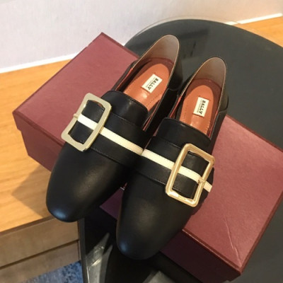 Bally 2019 Ladies Leather Loafer - 발리 2019 여성용 레더 로퍼, BALS0015.Size(225 - 250),블랙
