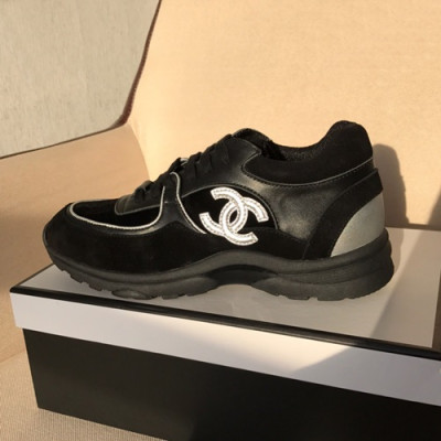 Chanel 2019 Ladies Running Shoes - 샤넬 2019 여성용 런닝슈즈 CHAS0101.Size(225 - 260).블랙