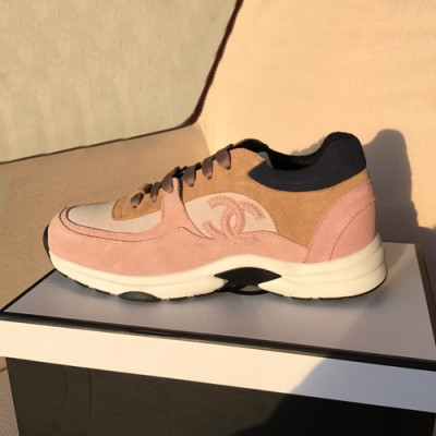 Chanel 2019 Ladies Running Shoes - 샤넬 2019 여성용 런닝슈즈 CHAS0104.Size(225 - 260).핑크
