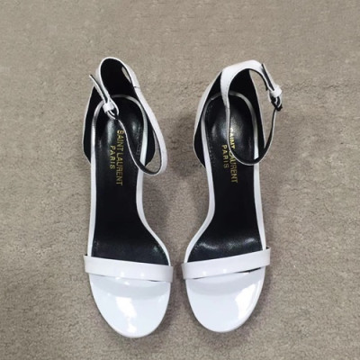Saint Laurent 2019 Ladies High Heel Sandal - 입생로랑 2019 여성용 하이힐 샌들,SLS0016.Size(225 - 245).화이트