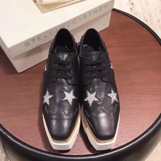 Stella McCartney 2019 Ladies Leather Platfrom Shoes - 스텔라매카트니 2019 여성용 레더 플랫폼 슈즈 STES0003,Size(225 - 245).블랙