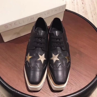 Stella McCartney 2019 Ladies Leather Platfrom Shoes - 스텔라매카트니 2019 여성용 레더 플랫폼 슈즈 STES0004,Size(225 - 245).블랙