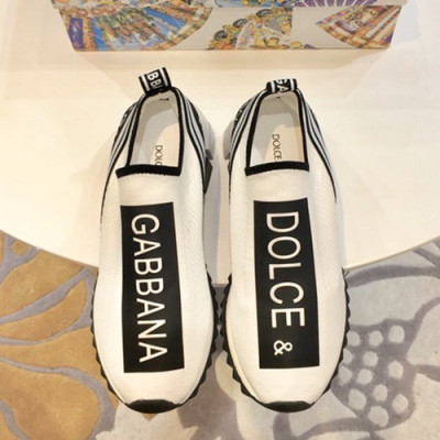 Dolce&Gabbana 2019 Mm / Wm Running Shoes - 돌체앤가바나 2019 남여공용 런닝슈즈 DGS0001.Size(225 - 270).화이트