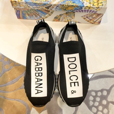 Dolce&Gabbana 2019 Mm / Wm Running Shoes - 돌체앤가바나 2019 남여공용 런닝슈즈 DGS0003.Size(225 - 270).블랙