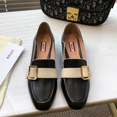 Bally 2019 Ladies Leather Loafer - 발리 2019 여성용 레더 로퍼, BALS0021.Size(225 - 245),블랙