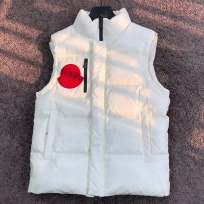 Moncler 2019 Mens Logo Casual Vest - 몽클레어 남성 로고 캐쥬얼 조끼 MON0185.Size(4 - 8).컬러(화이트)