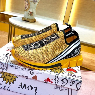 Dolce&Gabbana 2019 Mm / Wm Running Shoes - 돌체앤가바나 2019 남여공용 런닝슈즈 DGS0021.Size(225 - 275).옐로우