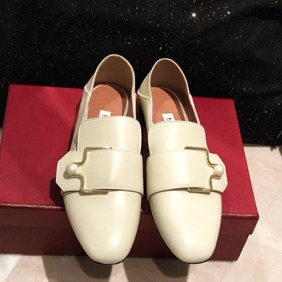 Bally 2019 Ladies Leather Loafer - 발리 2019 여성용 레더 로퍼, BALS0024.Size(225 - 245),아이보리