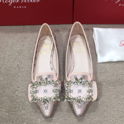 Roger Vivier 2019 Ladies  Flat Shoes - 로저비비에 2019 여성용  플랫슈즈 RVS0046.Size(225 - 245).연핑크